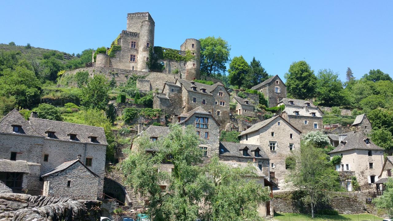 Le Vieux Pont Hotel Belcastel  Bagian luar foto